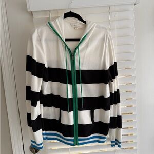 Two by Vince Camuto Zip-Up Sweater with hood
